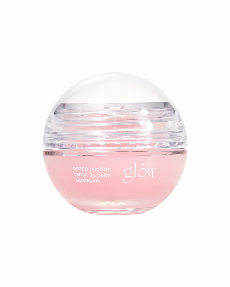 glow peach peptide repair lip balm (#iceblue/ #coralreef/#palepink)