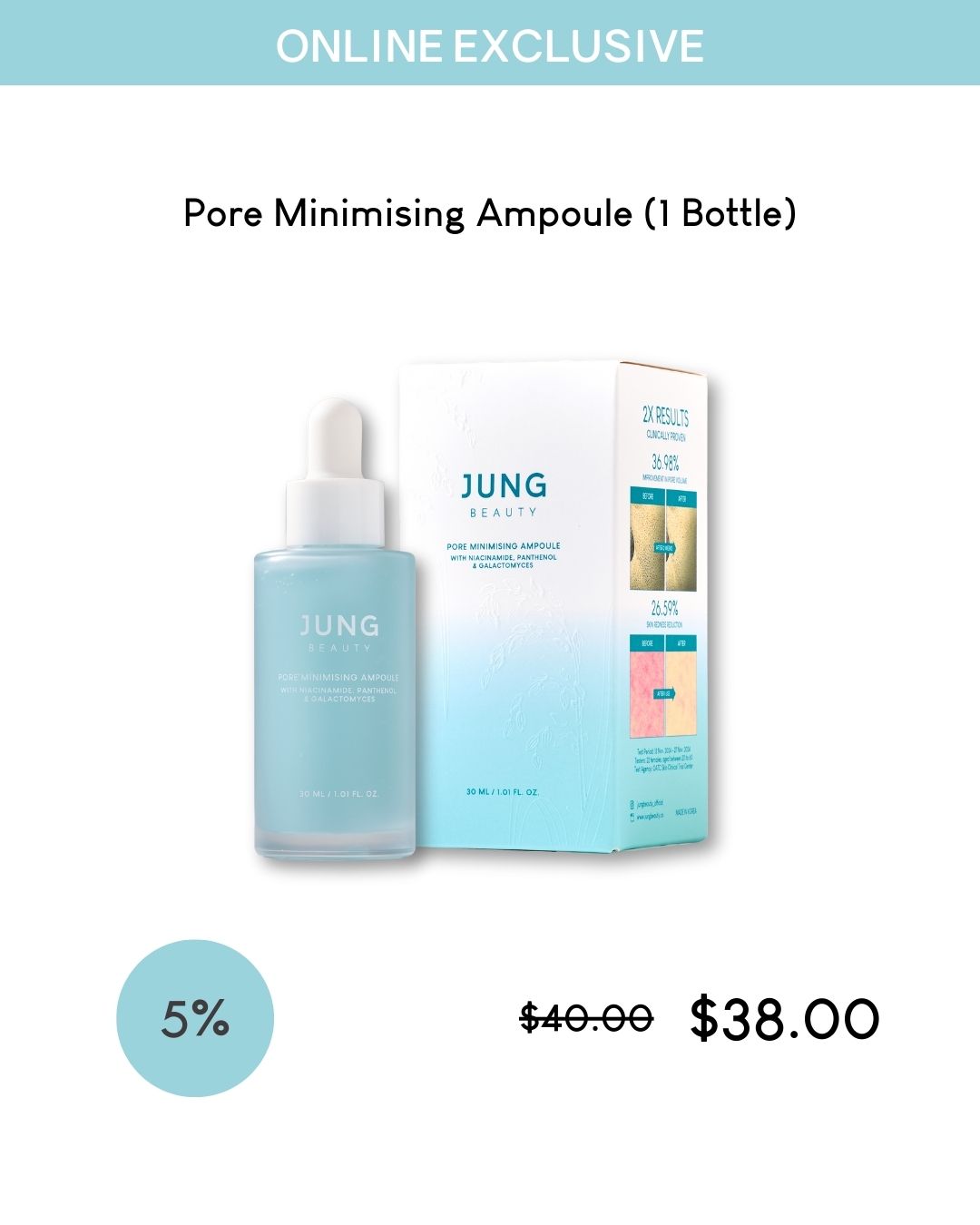 [Online Exclusive] Jung Beauty Pore Care Exclusive Set