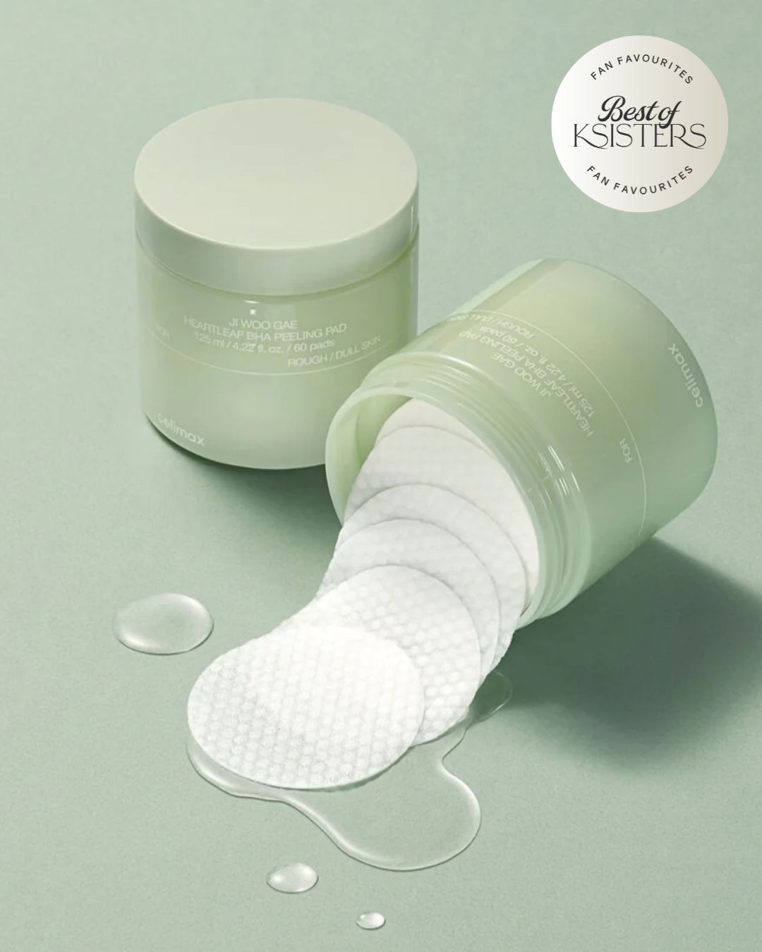 [BOK] celimax JI WOO GAE Heartleaf BHA Peeling Pad