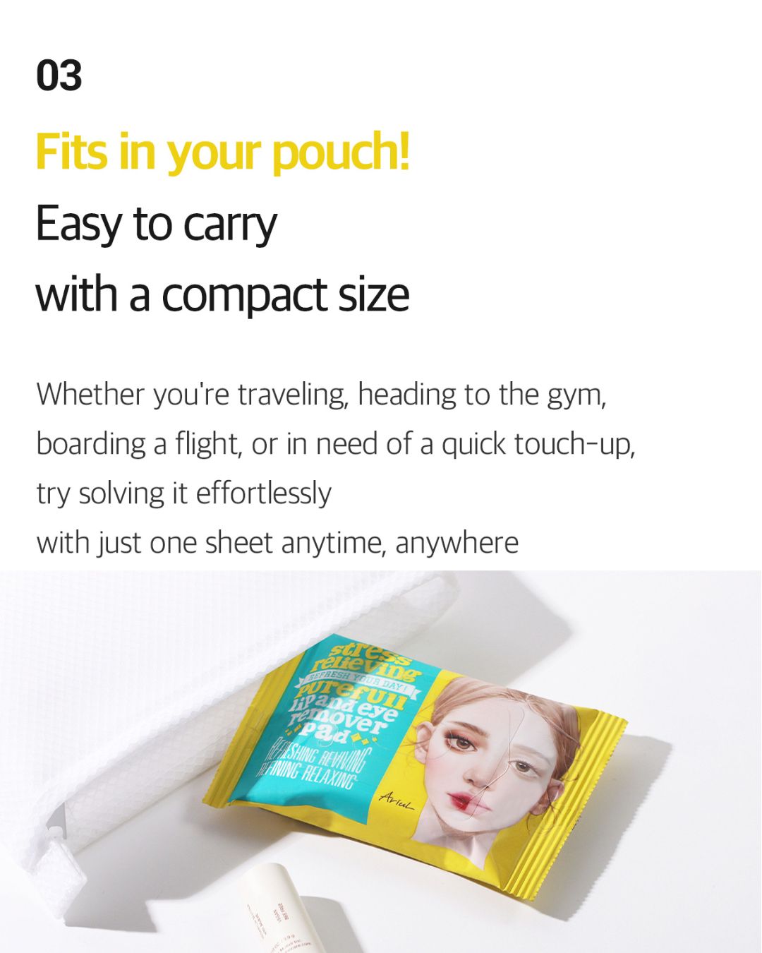 [PROMO] Ariul Stress Relieving Purefull Lip and Eye Remover Pad (30 pads)