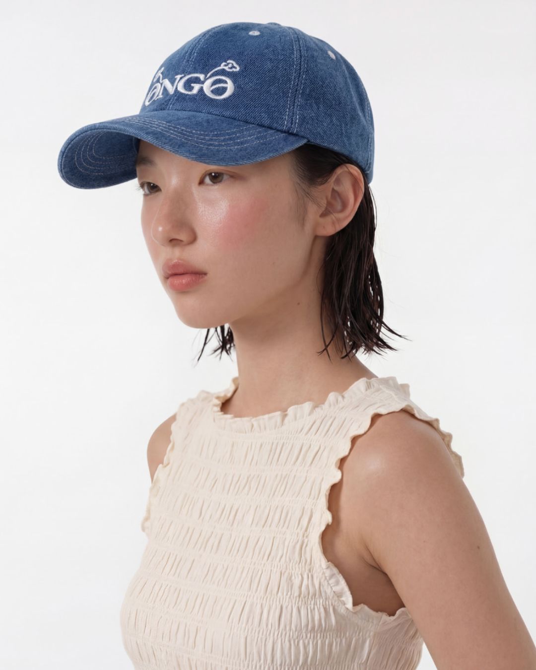 [PREORDER] ONGO Denim Logo Cap (Dispatch Date: 17-21 Aug)