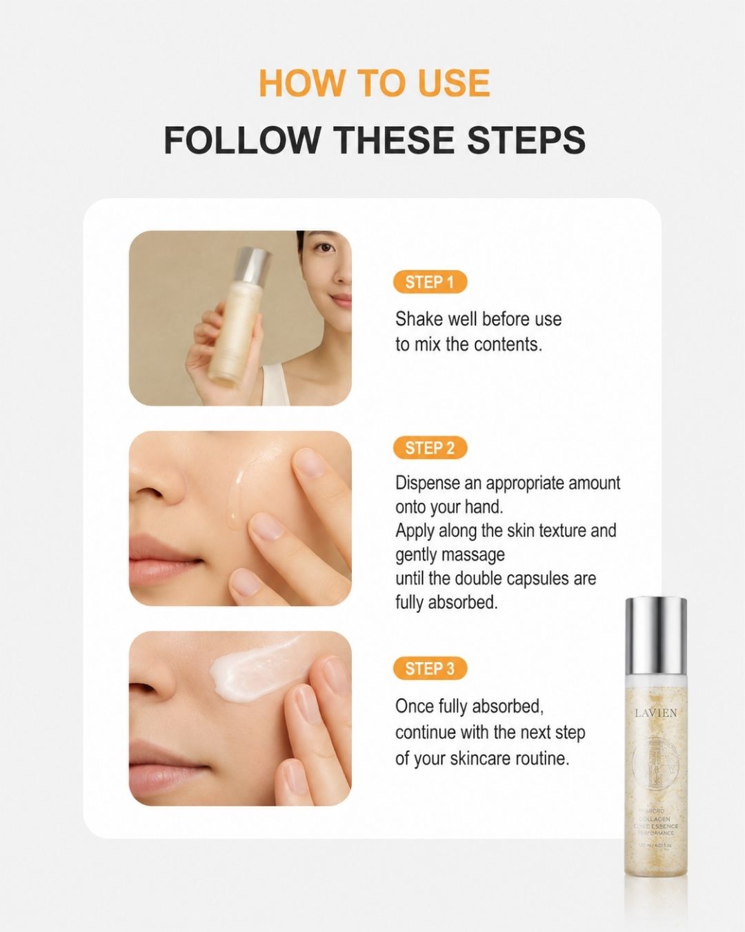 [PROMO] Lavien Vita C Glow Brightening Double Capsule Prep Booster