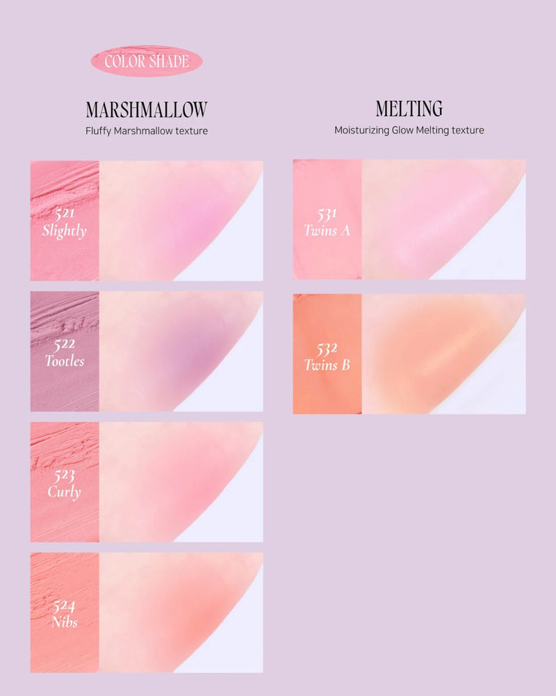 Dinto Be My Wendy Marshmallow & Melting Blusher