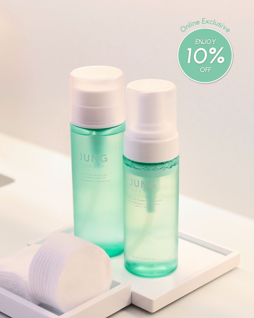 [Online Exclusive] Jung Beauty Purifying Cleansing Duo
