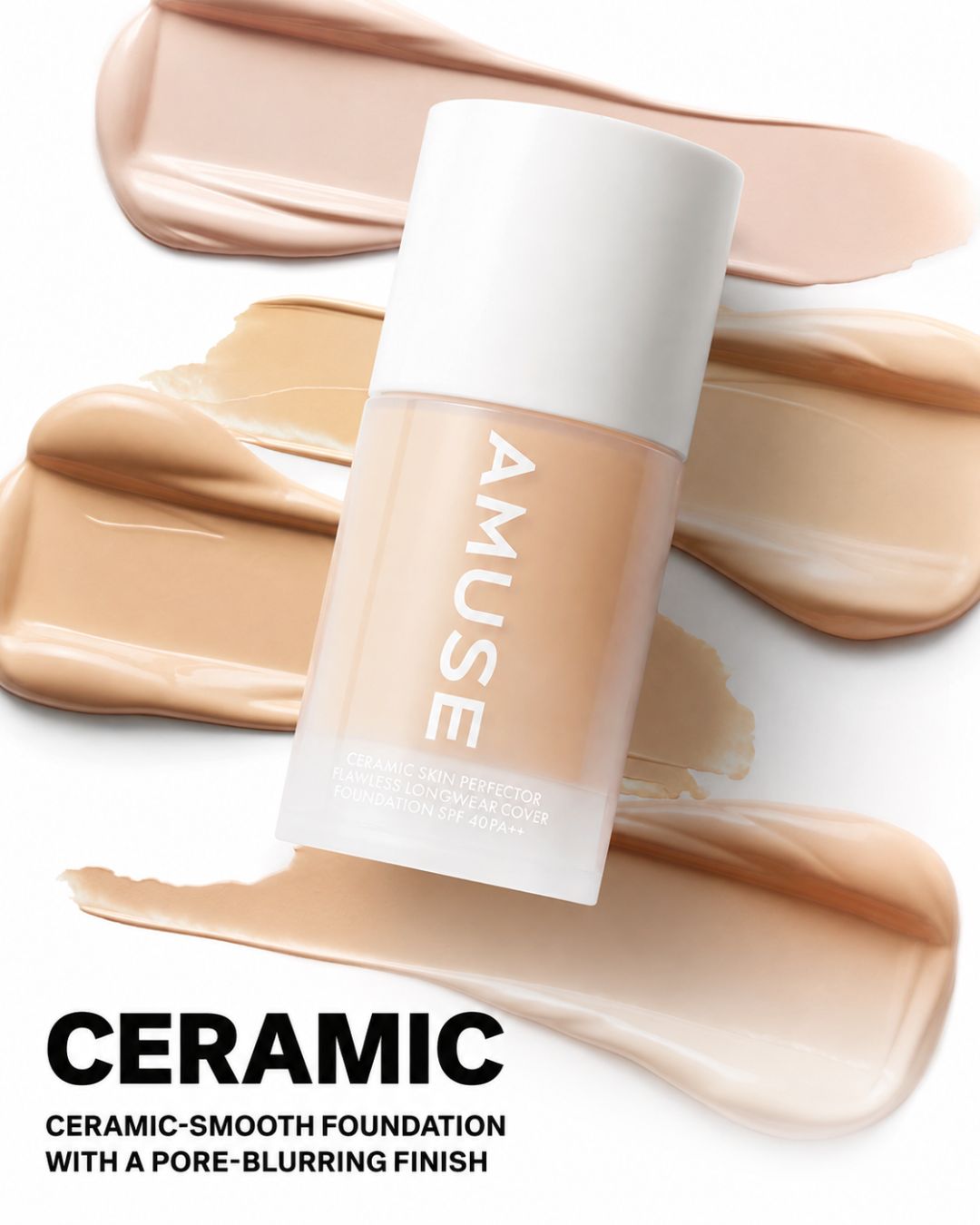[PROMO] AMUSE Ceramic Skin Perfector Foundation (4 Shades)