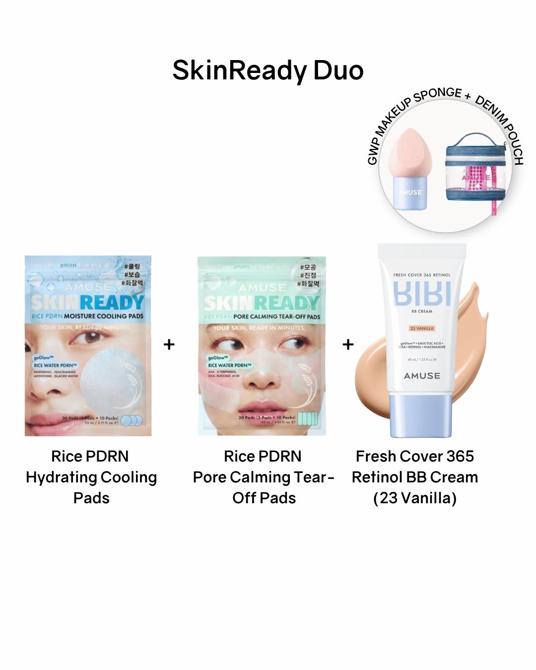 [PREORDER] AMUSE SkinReady Duo (Dispatch Dates: 26-30 Oct)