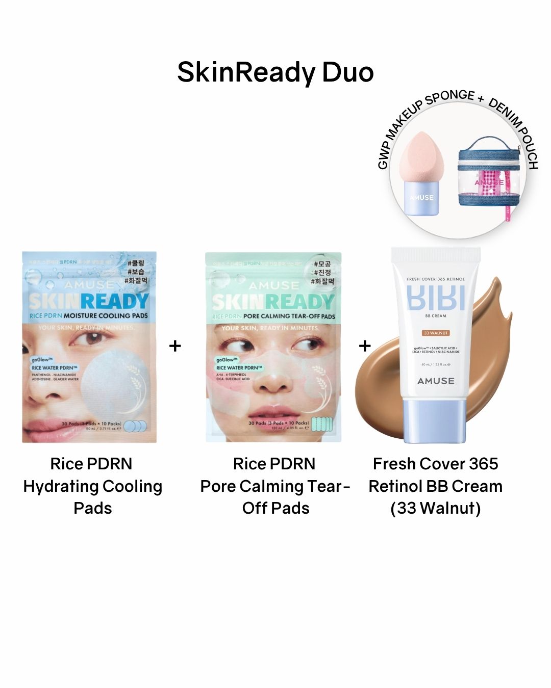 [PREORDER] AMUSE SkinReady Duo (Dispatch Dates: 26-30 Oct)