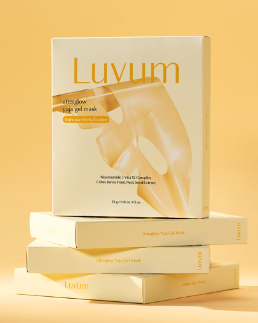 Luvum Afterglow Yuja Gel Mask