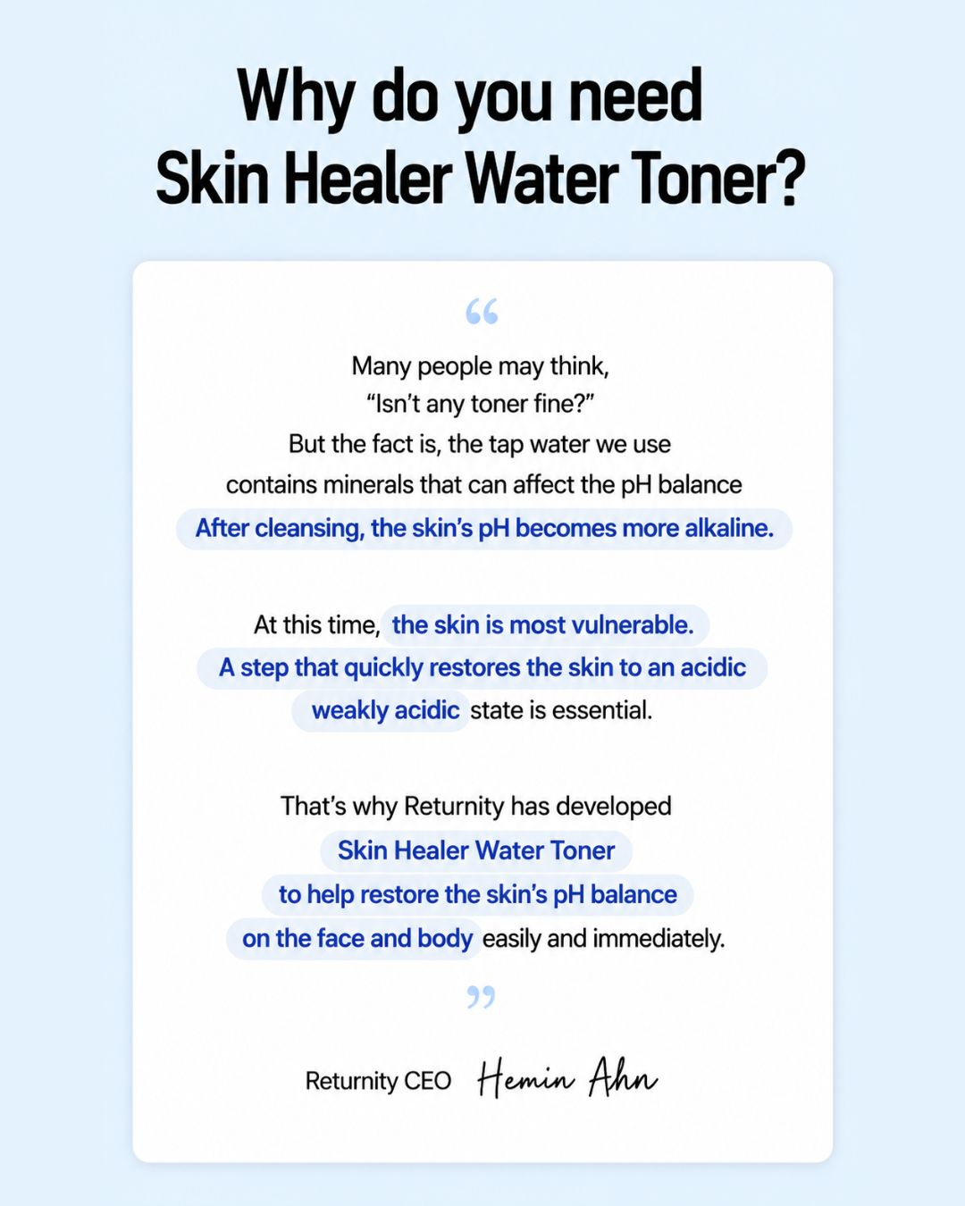 [PROMO] Returnity Skin Healer Water Toner