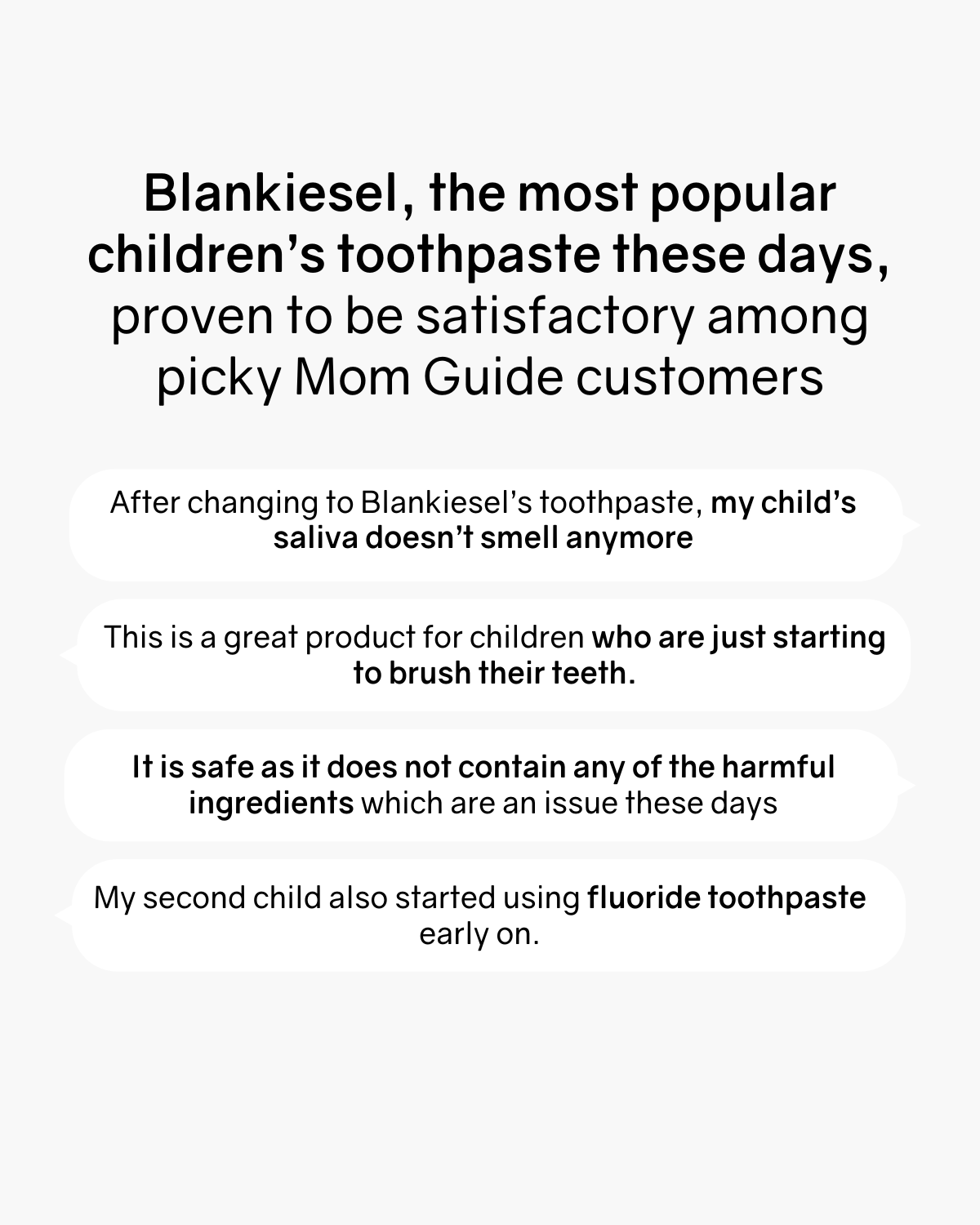 [PROMO] Blankiesel Toothpaste and Toothbrush for Kids - 6 years & above