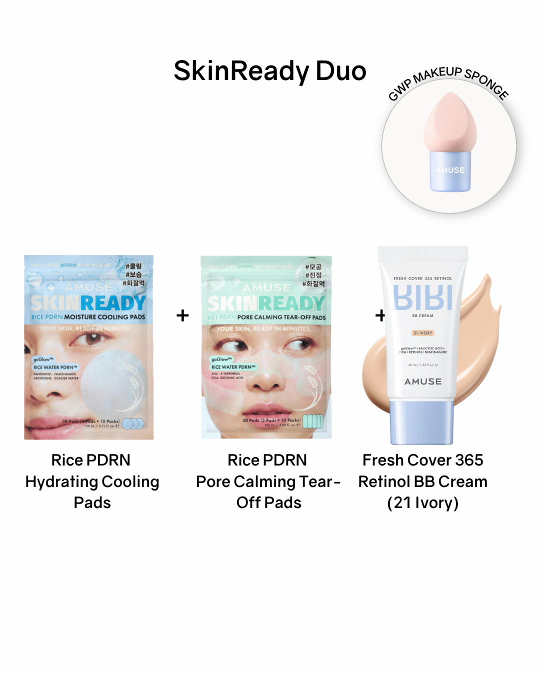 [PREORDER] AMUSE SkinReady Duo (Dispatch Dates: 26-30 Oct)