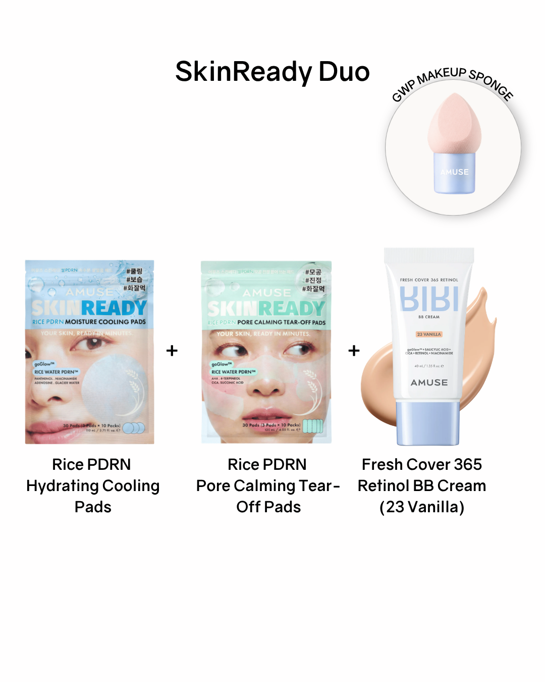 [PREORDER] AMUSE SkinReady Duo (Dispatch Dates: 26-30 Oct)