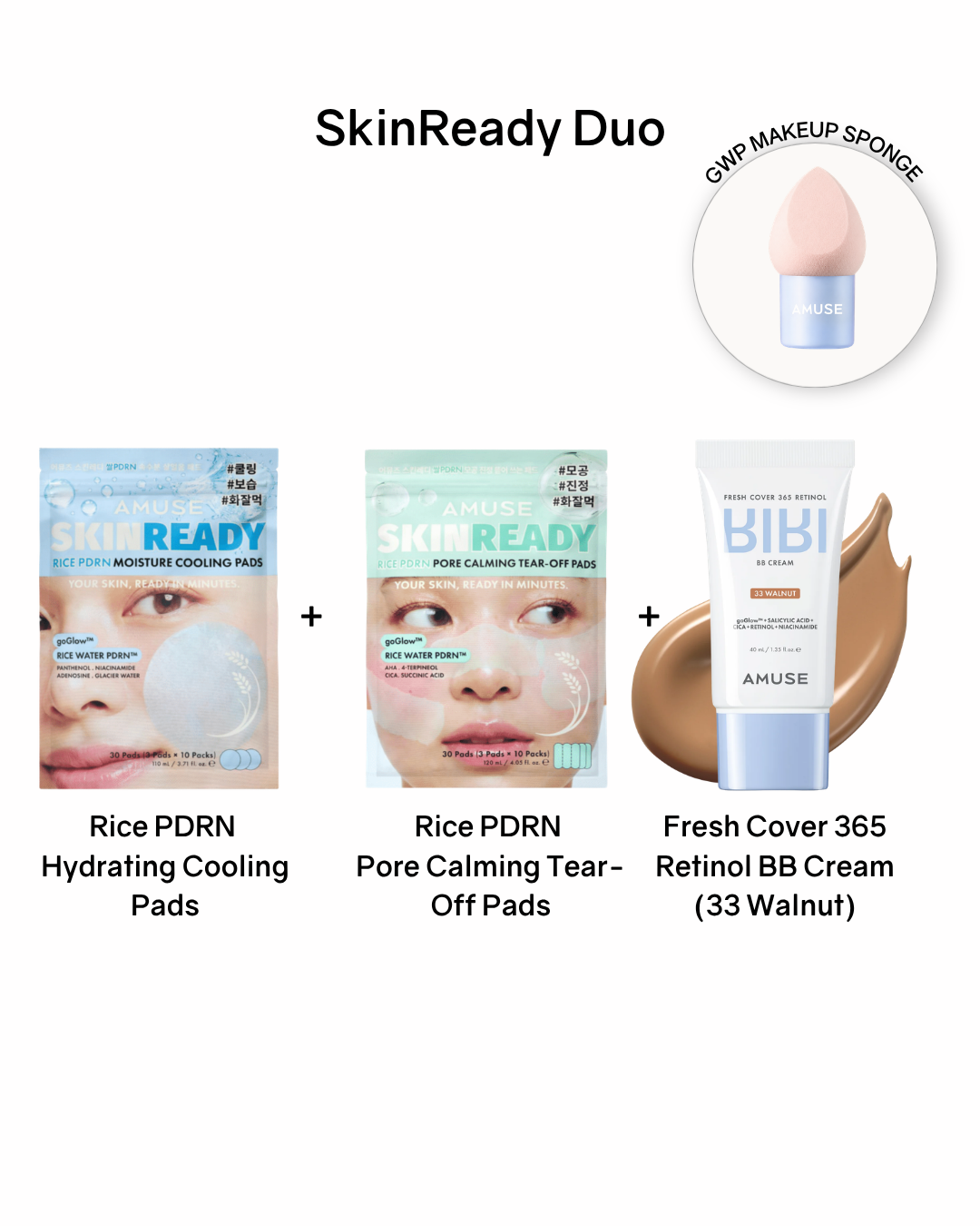 [PREORDER] AMUSE SkinReady Duo (Dispatch Dates: 26-30 Oct)