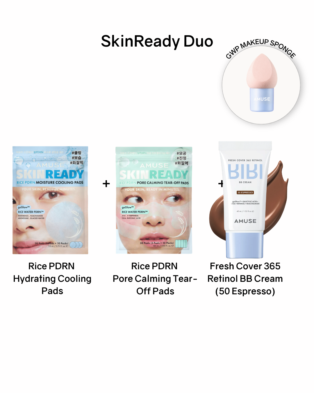 [PREORDER] AMUSE SkinReady Duo (Dispatch Dates: 26-30 Oct)
