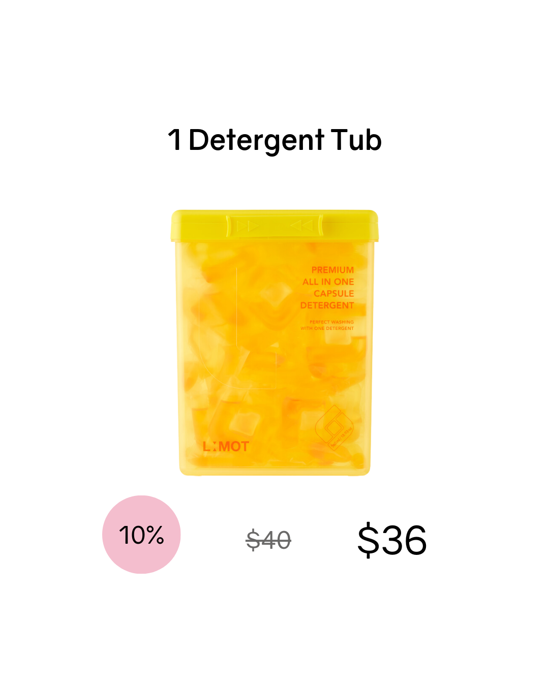 [PROMO] L:MOT Premium All In One Capsule Detergent
