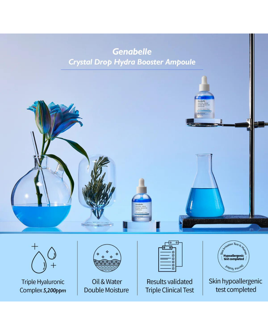 Genabelle Aquaporin Crystal Drop Hydra Booster Ampoule