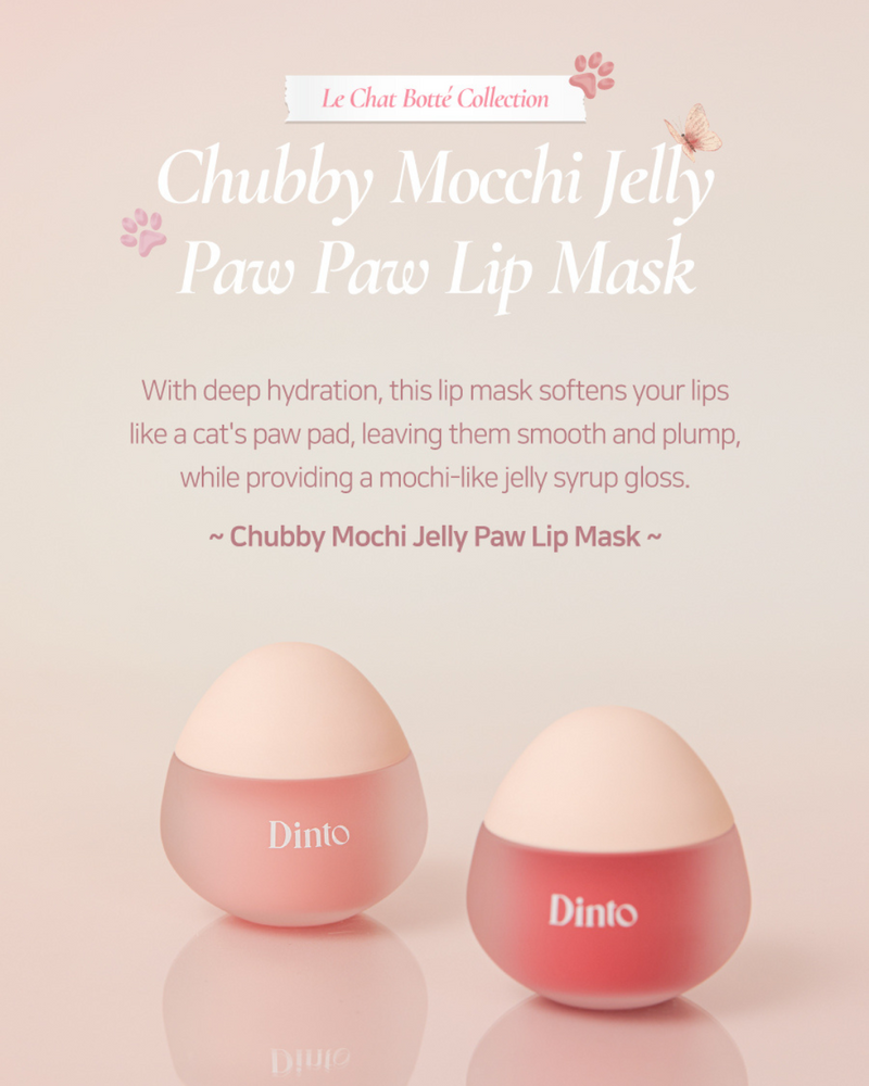 Dinto Chubby Mocchi Jelly Paw Paw Lip Mask