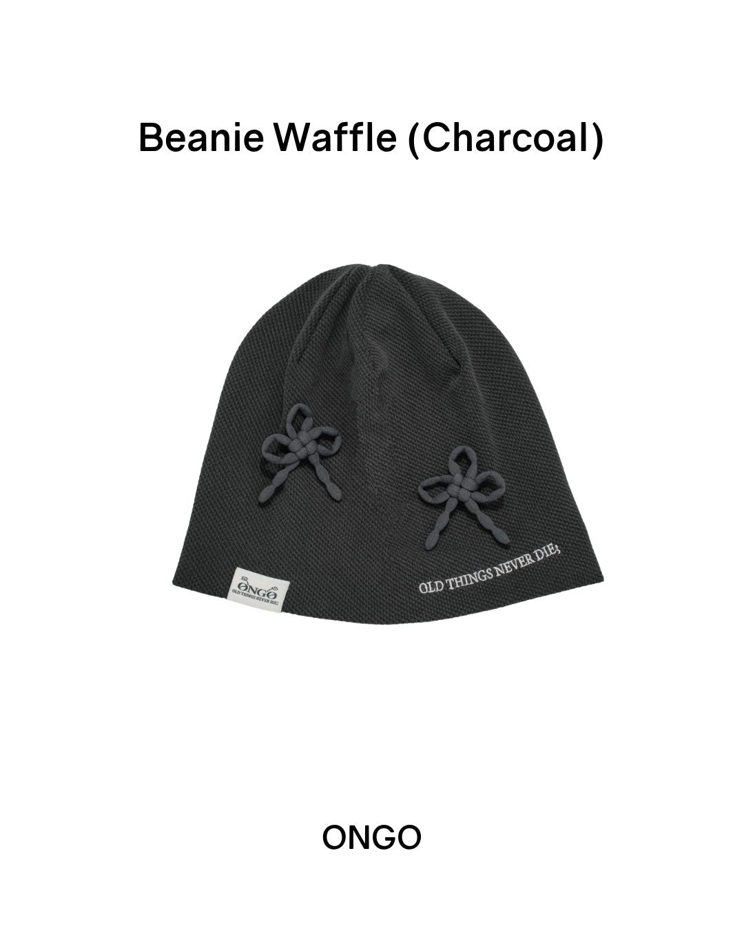 [PREORDER] ONGO Beanie Waffle (Dispatch Date: 17-21 Aug)