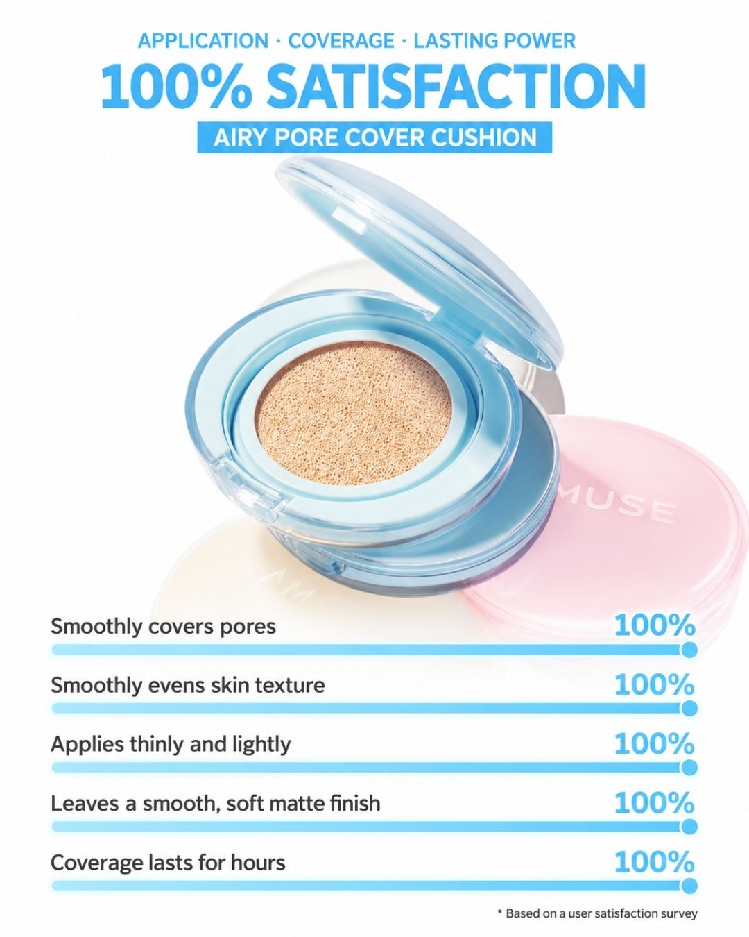 [PROMO] AMUSE Airy Pore Cover Cushion