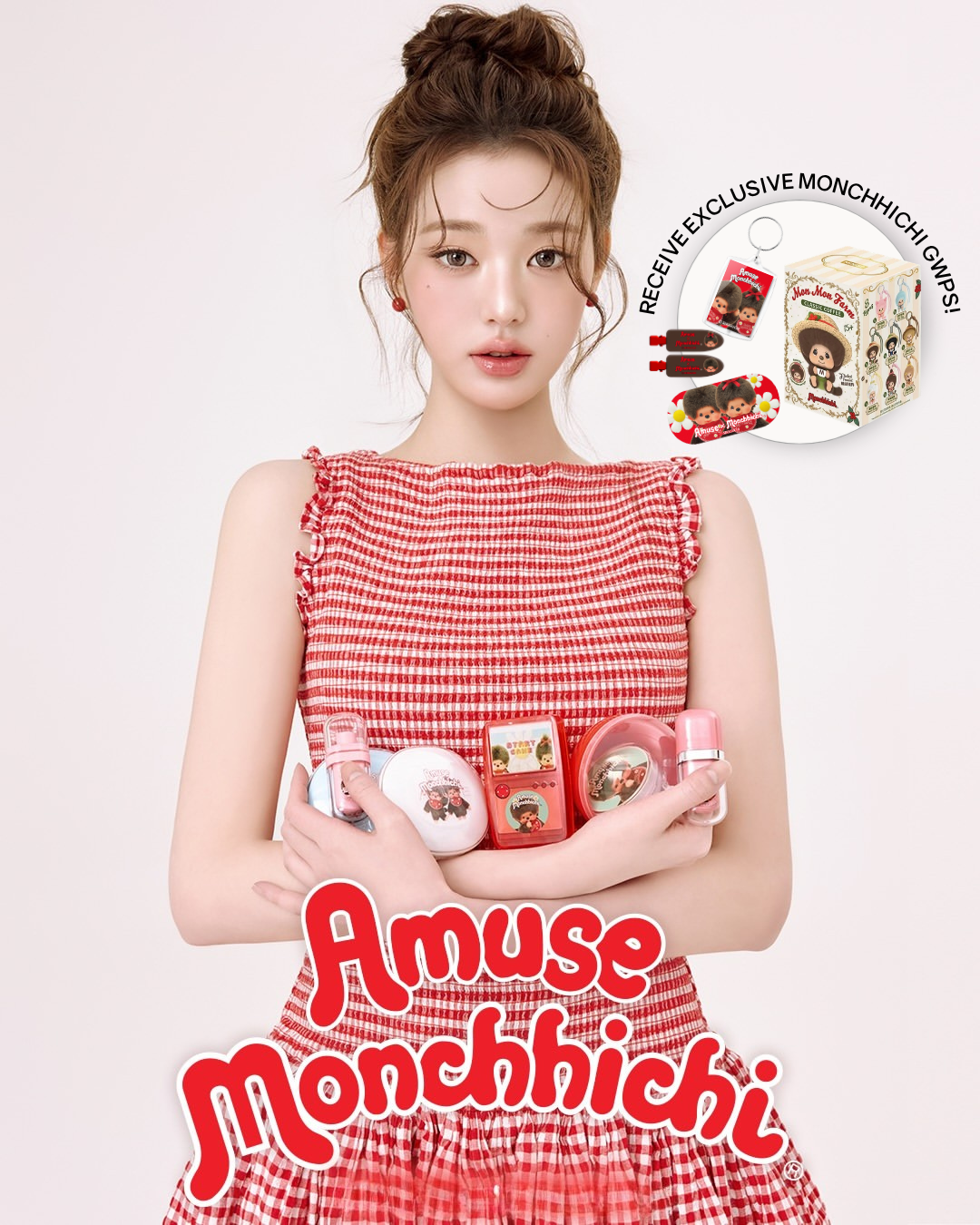 [PROMO] AMUSE x MONCHHICHI Complete Bundle (comes with GWPs!)