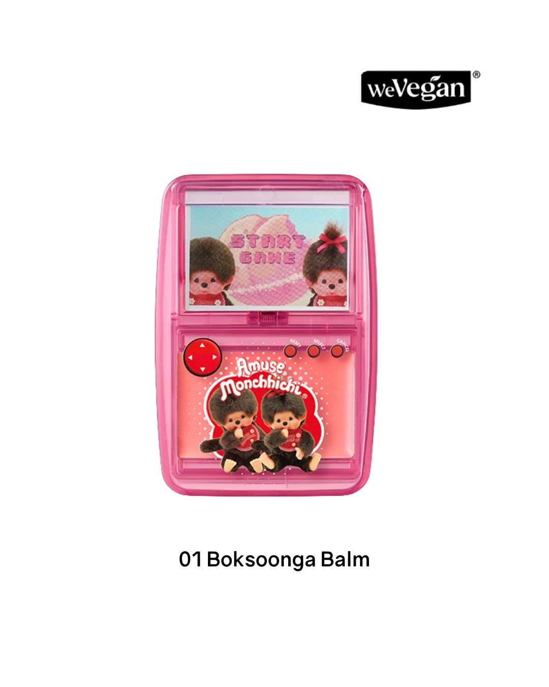 [PROMO] AMUSE x MONCHHICHI Game Station Lip & Cheek Healthy Balm [Limited Edition]