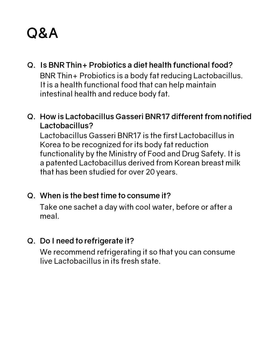[PROMO] BNRThin+ Diet Probiotics (Chilled)