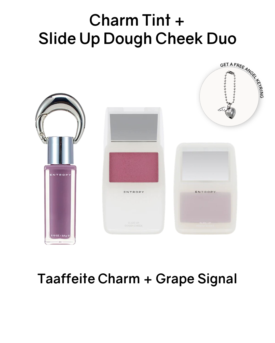 [PROMO] ENTROPY Charm Tint + Slide Up Dough Cheek Duo