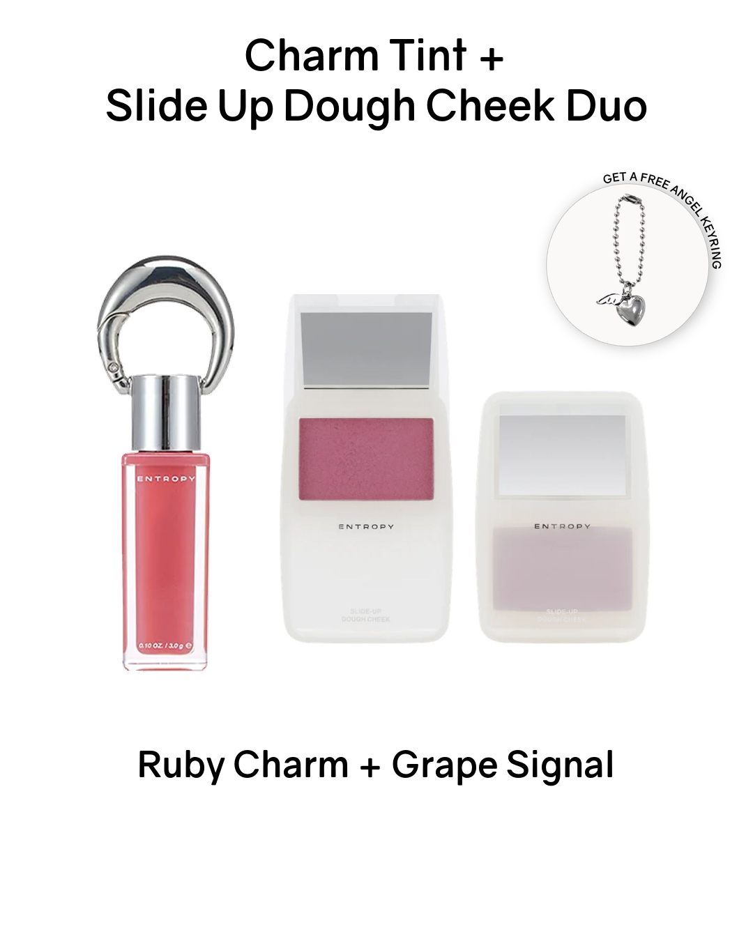 [PROMO] ENTROPY Charm Tint + Slide Up Dough Cheek Duo