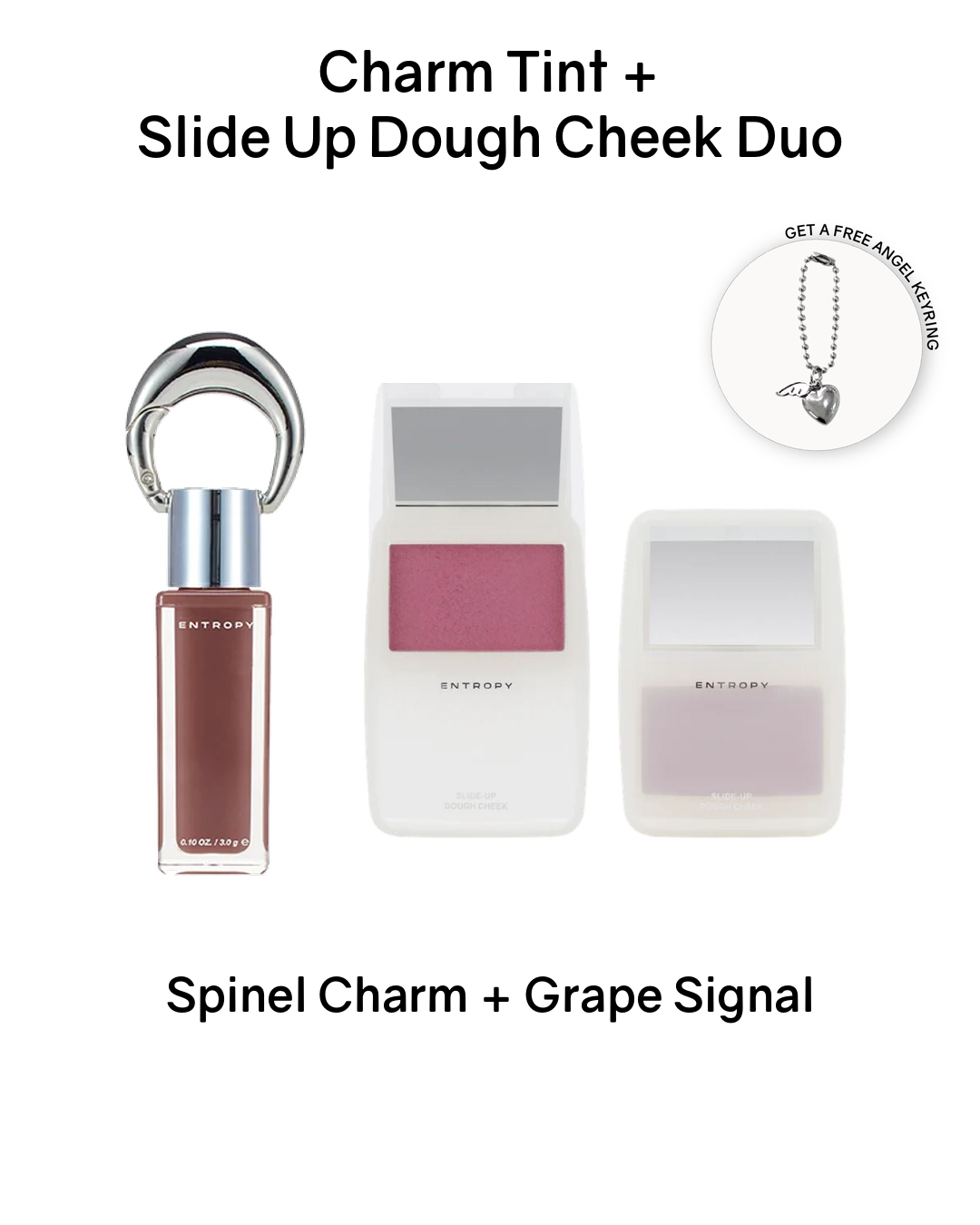 [PROMO] ENTROPY Charm Tint + Slide Up Dough Cheek Duo