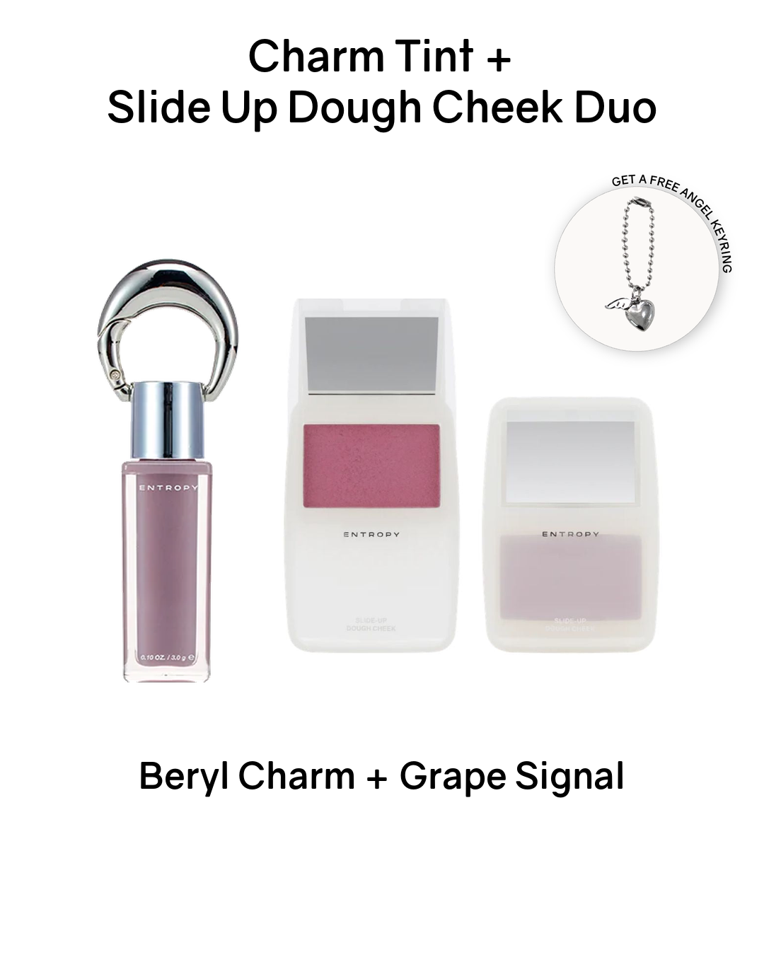 [PROMO] ENTROPY Charm Tint + Slide Up Dough Cheek Duo