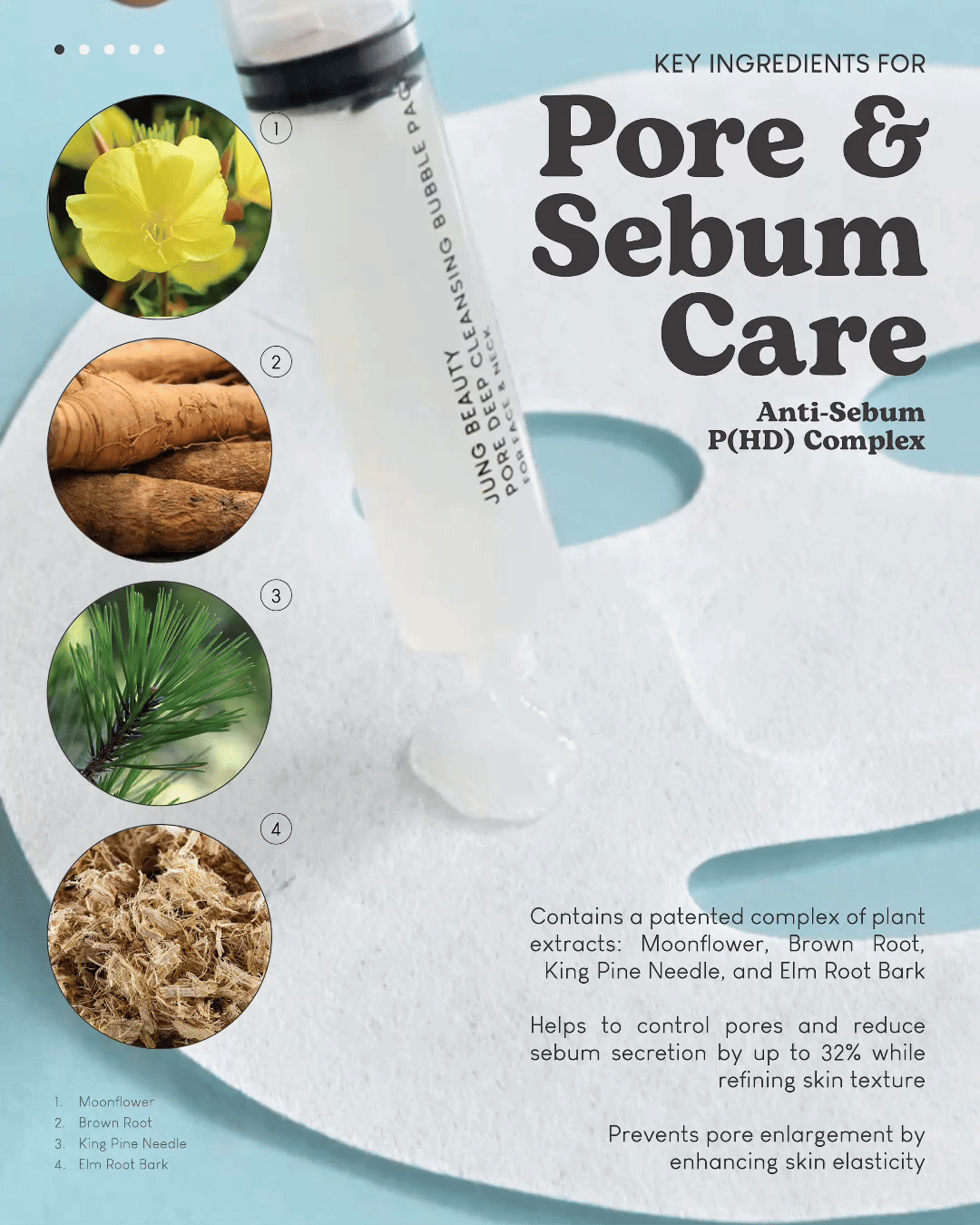[PROMO] Jung Beauty CO2 Pore Deep Cleansing Mask For Face & Neck