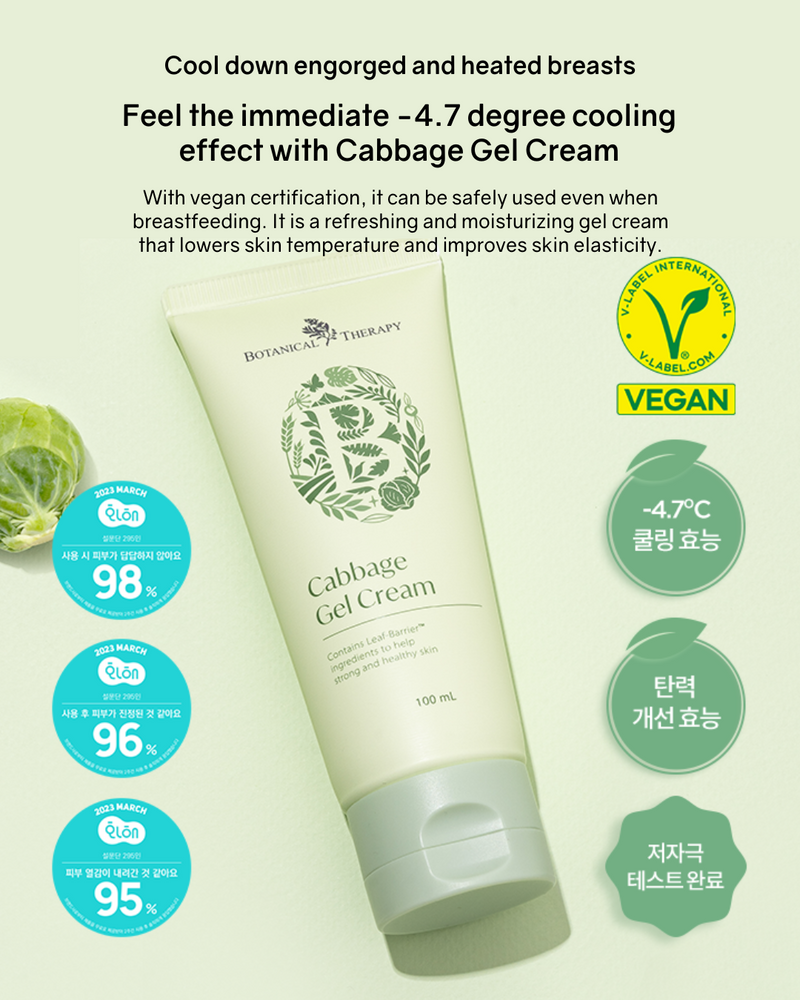 Botanical Therapy Cabbage Gel Cream (Breastfeeding Mums!)