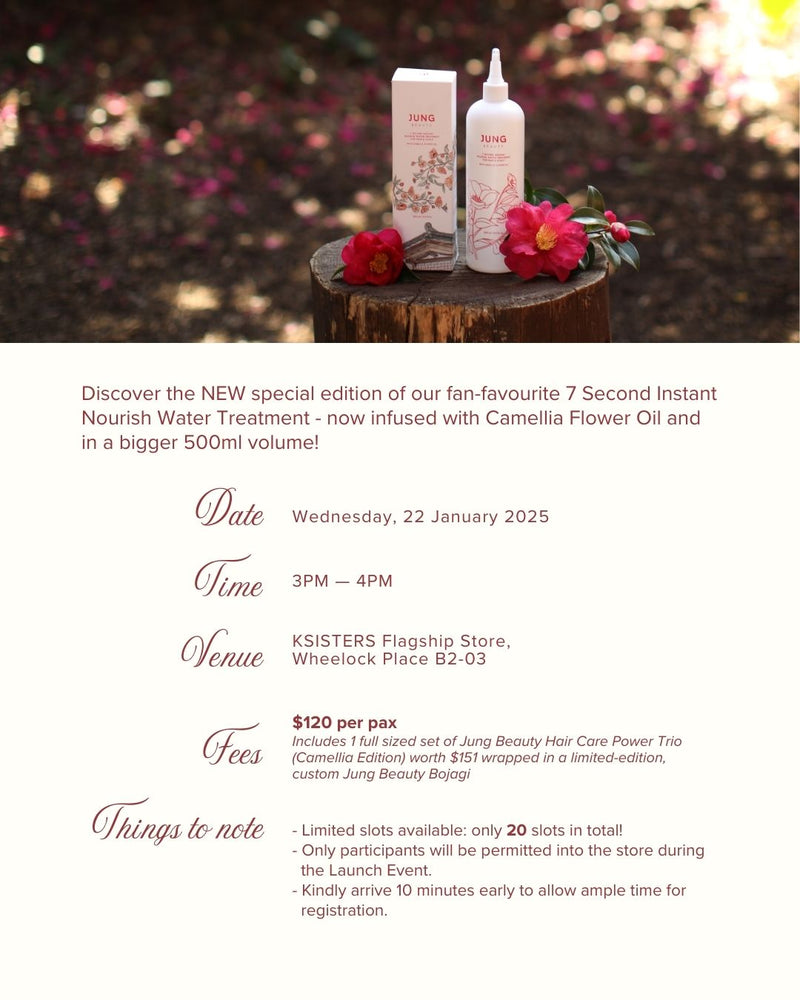 [EVENT] Jung Beauty Camellia Launch Event with Mongabong (22 Jan)