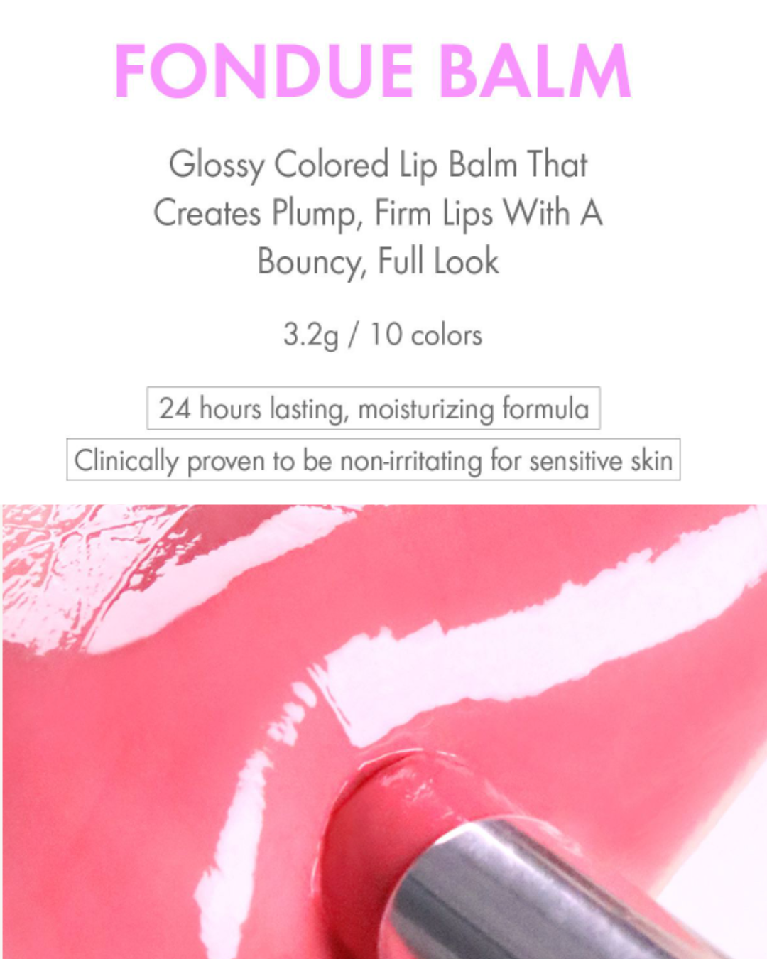 AMUSE Fondue Balm (10 Colours)