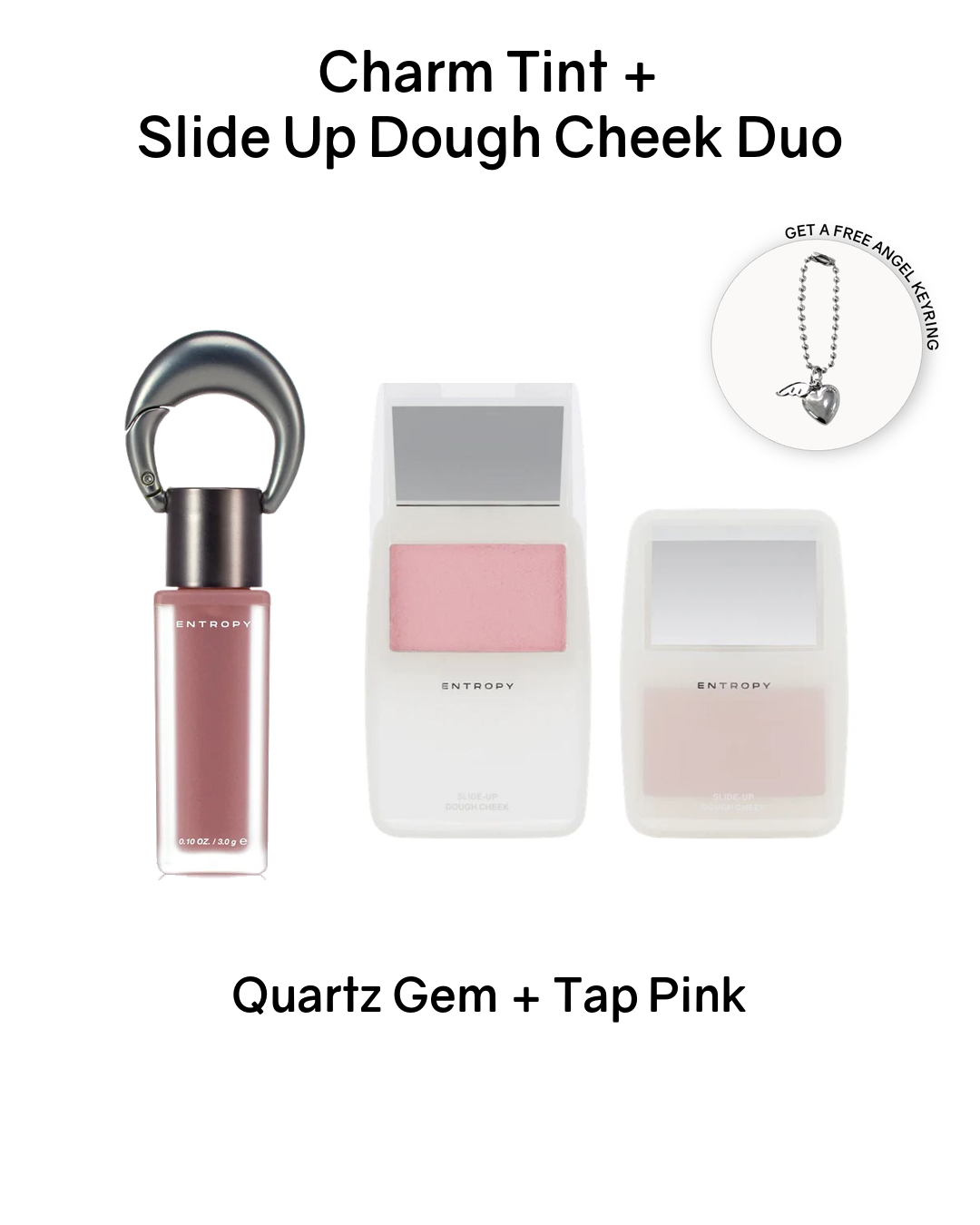 [PROMO] ENTROPY Charm Tint + Slide Up Dough Cheek Duo