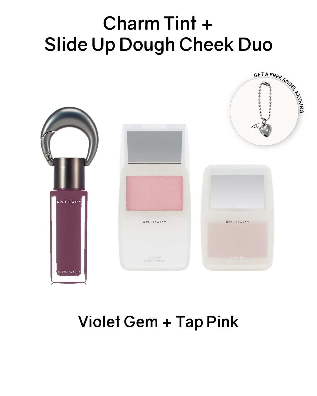 [PROMO] ENTROPY Charm Tint + Slide Up Dough Cheek Duo
