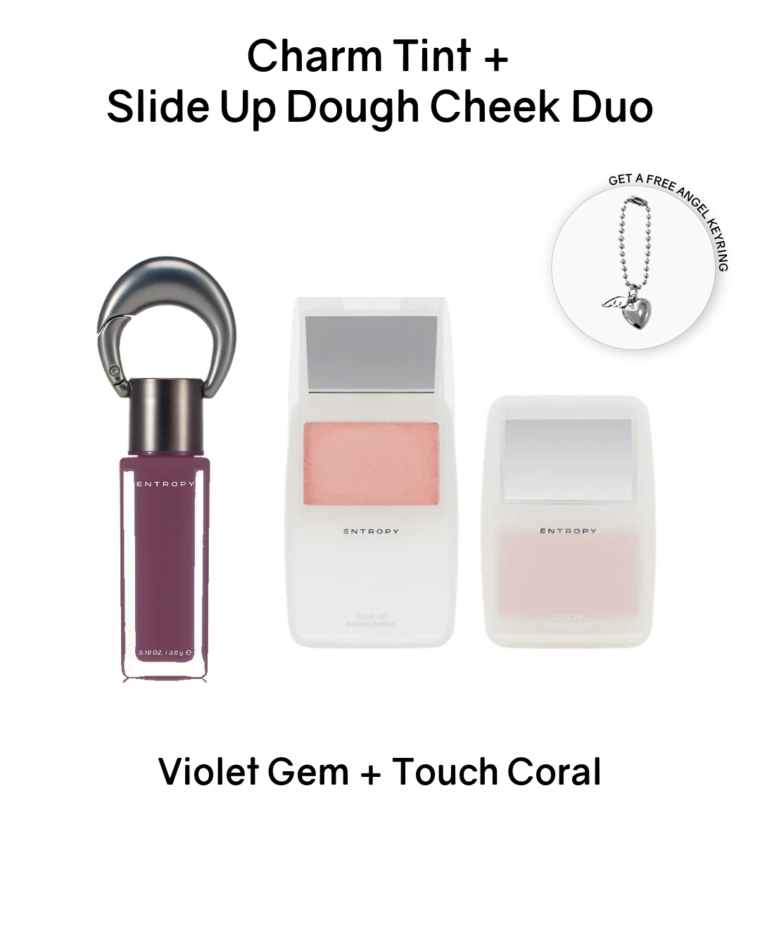 [PROMO] ENTROPY Charm Tint + Slide Up Dough Cheek Duo