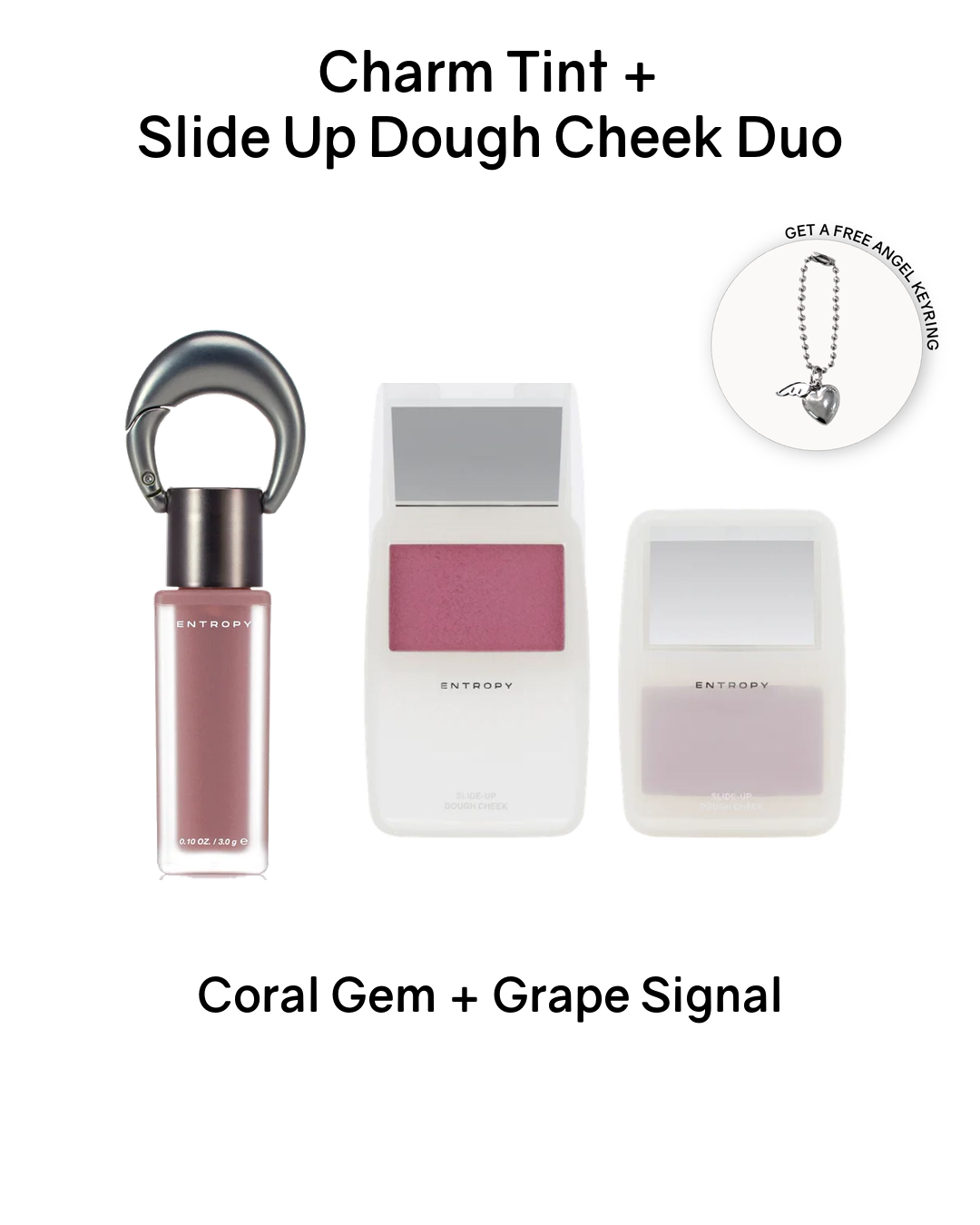 [PROMO] ENTROPY Charm Tint + Slide Up Dough Cheek Duo