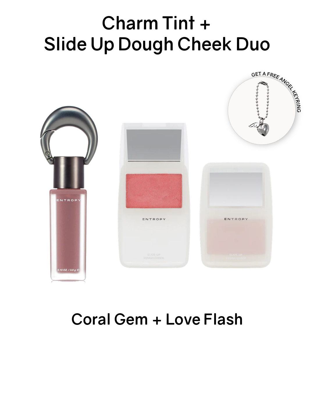 [PROMO] ENTROPY Charm Tint + Slide Up Dough Cheek Duo