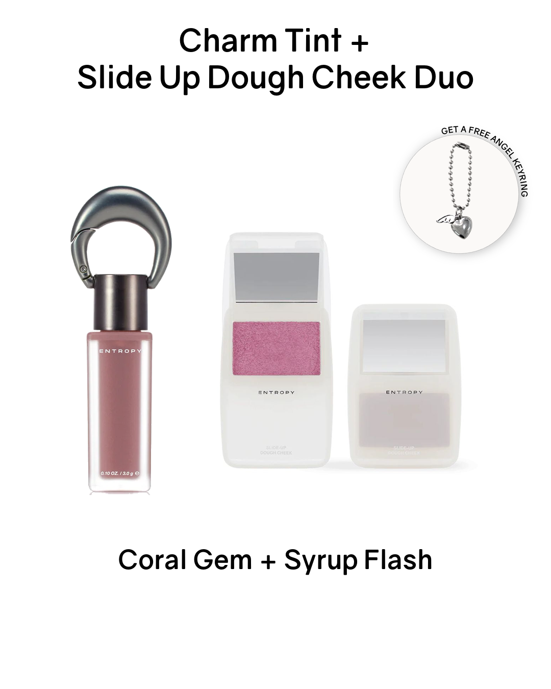 [PROMO] ENTROPY Charm Tint + Slide Up Dough Cheek Duo