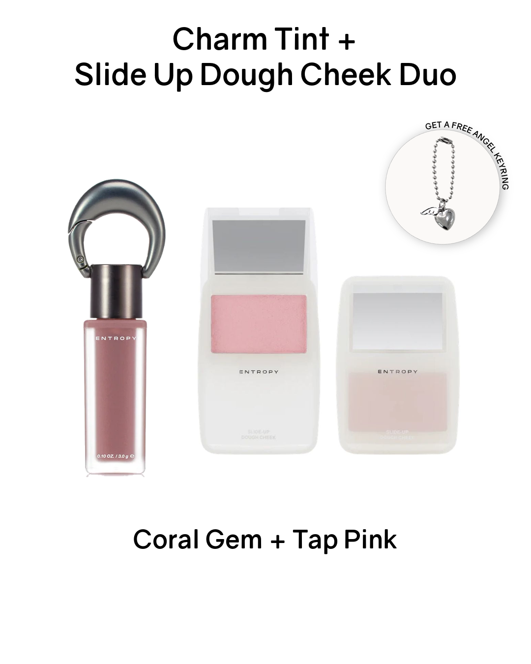 [PROMO] ENTROPY Charm Tint + Slide Up Dough Cheek Duo