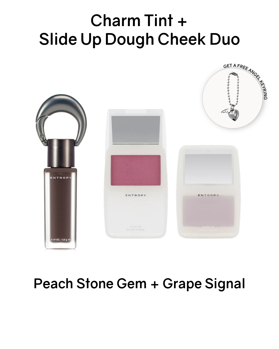 [PROMO] ENTROPY Charm Tint + Slide Up Dough Cheek Duo