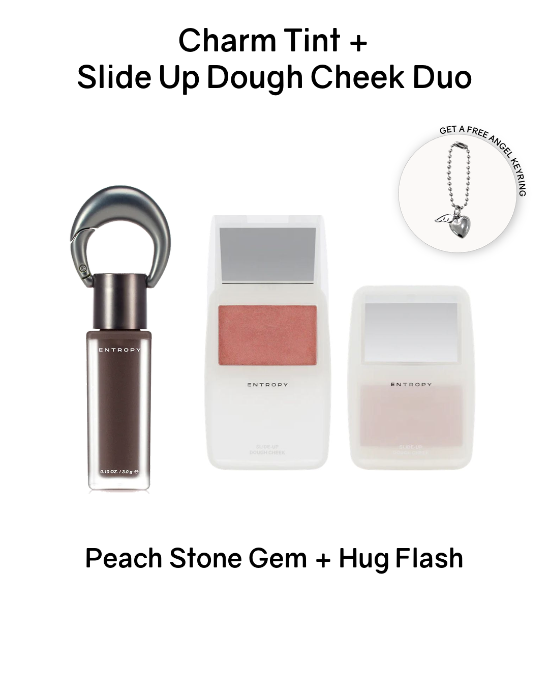 [PROMO] ENTROPY Charm Tint + Slide Up Dough Cheek Duo