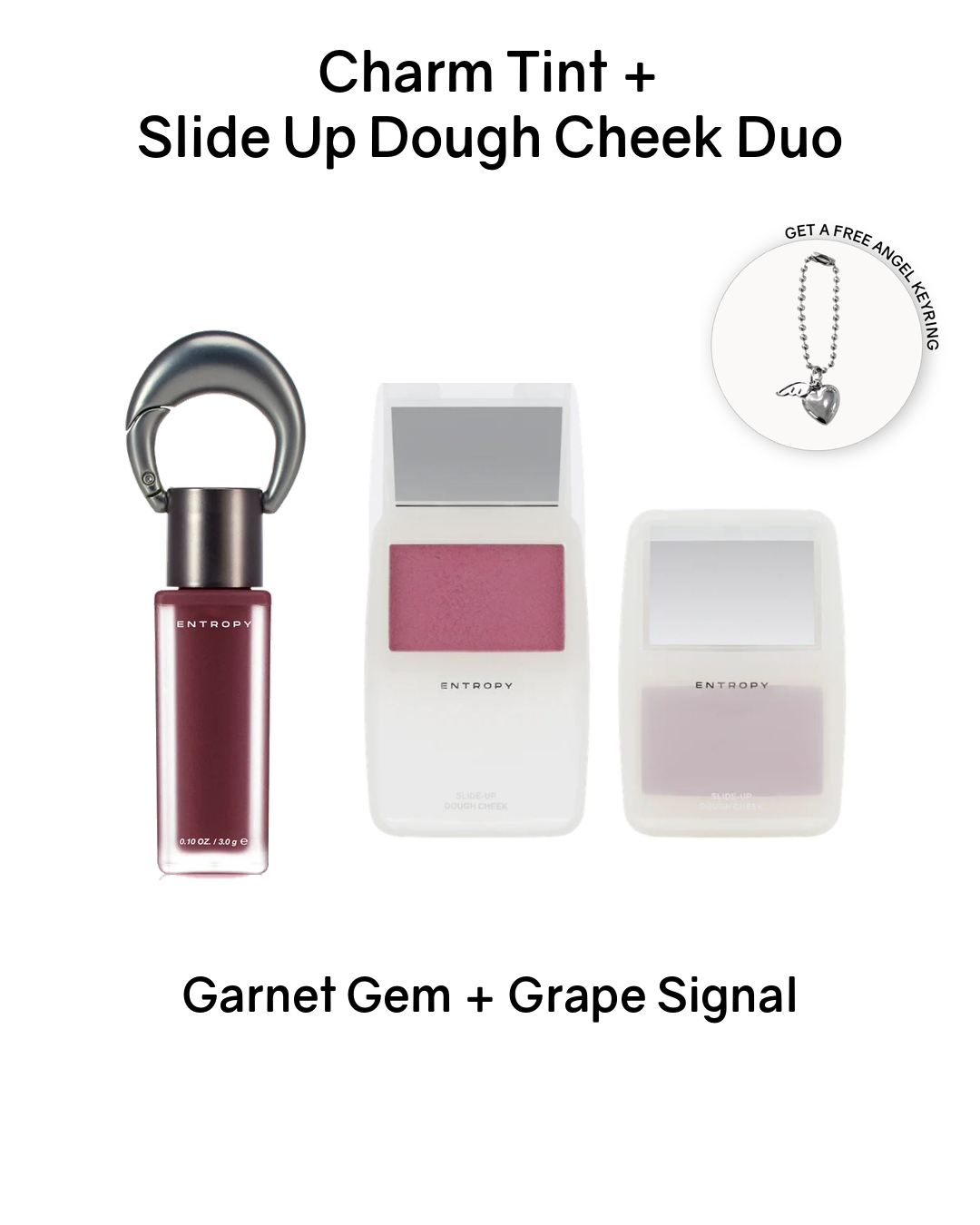 [PROMO] ENTROPY Charm Tint + Slide Up Dough Cheek Duo