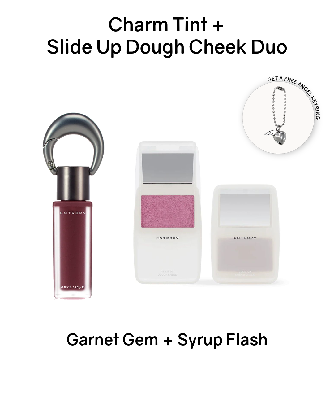 [PROMO] ENTROPY Charm Tint + Slide Up Dough Cheek Duo