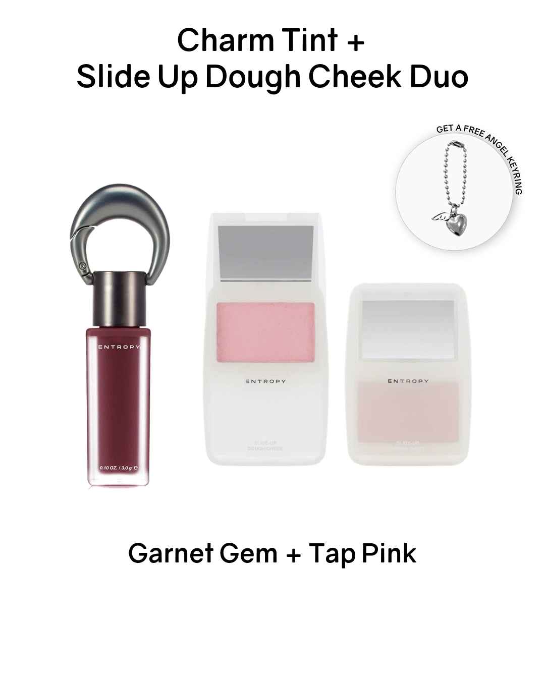 [PROMO] ENTROPY Charm Tint + Slide Up Dough Cheek Duo