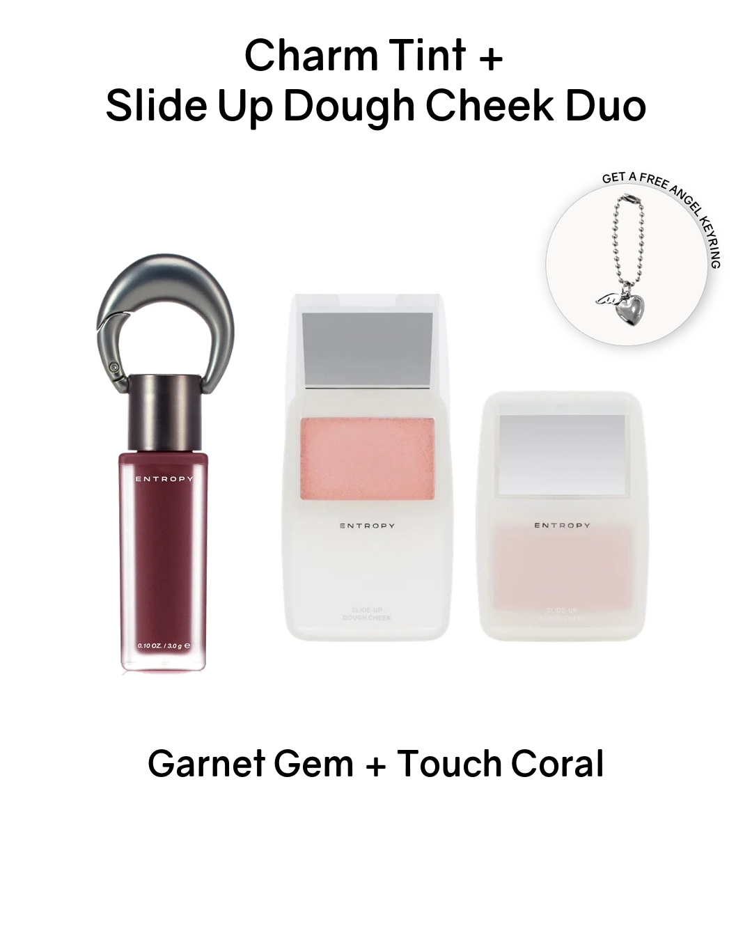 [PROMO] ENTROPY Charm Tint + Slide Up Dough Cheek Duo