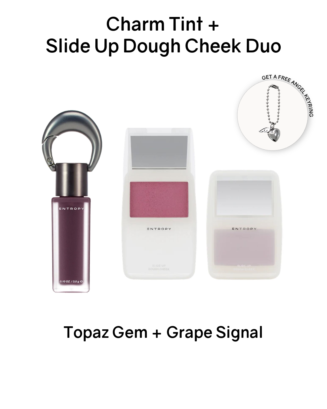 [PROMO] ENTROPY Charm Tint + Slide Up Dough Cheek Duo