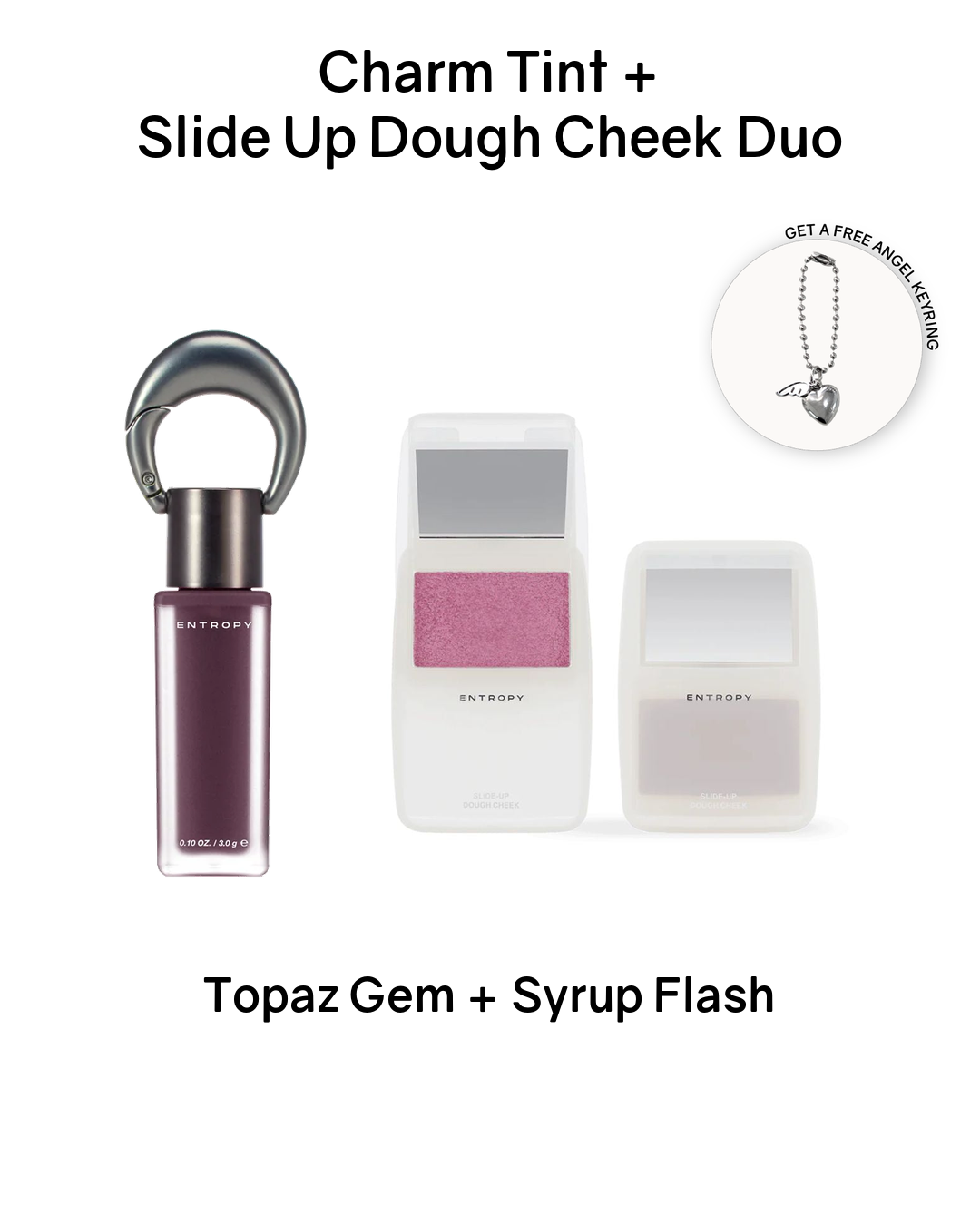 [PROMO] ENTROPY Charm Tint + Slide Up Dough Cheek Duo