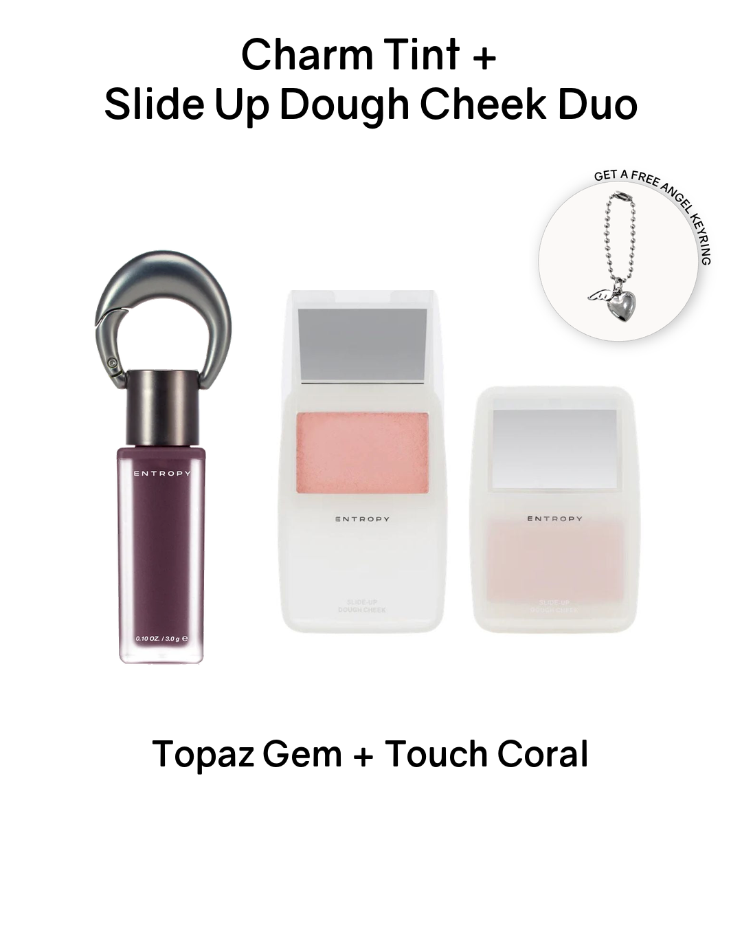 [PROMO] ENTROPY Charm Tint + Slide Up Dough Cheek Duo